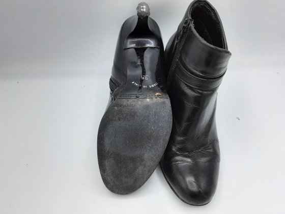 boots noir de seconde main