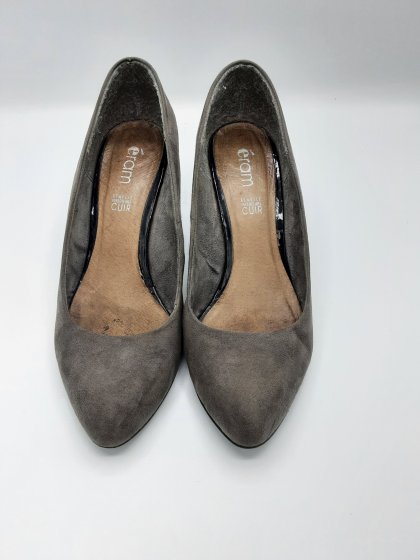 escarpins gris d'occasion