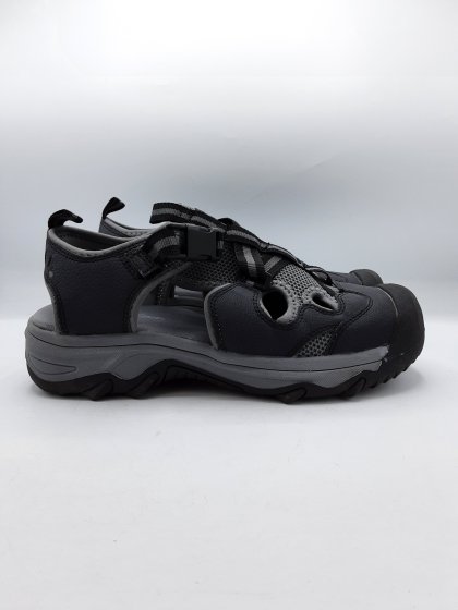 Chaussures de marche ADVENTURIDGE grises de seconde main