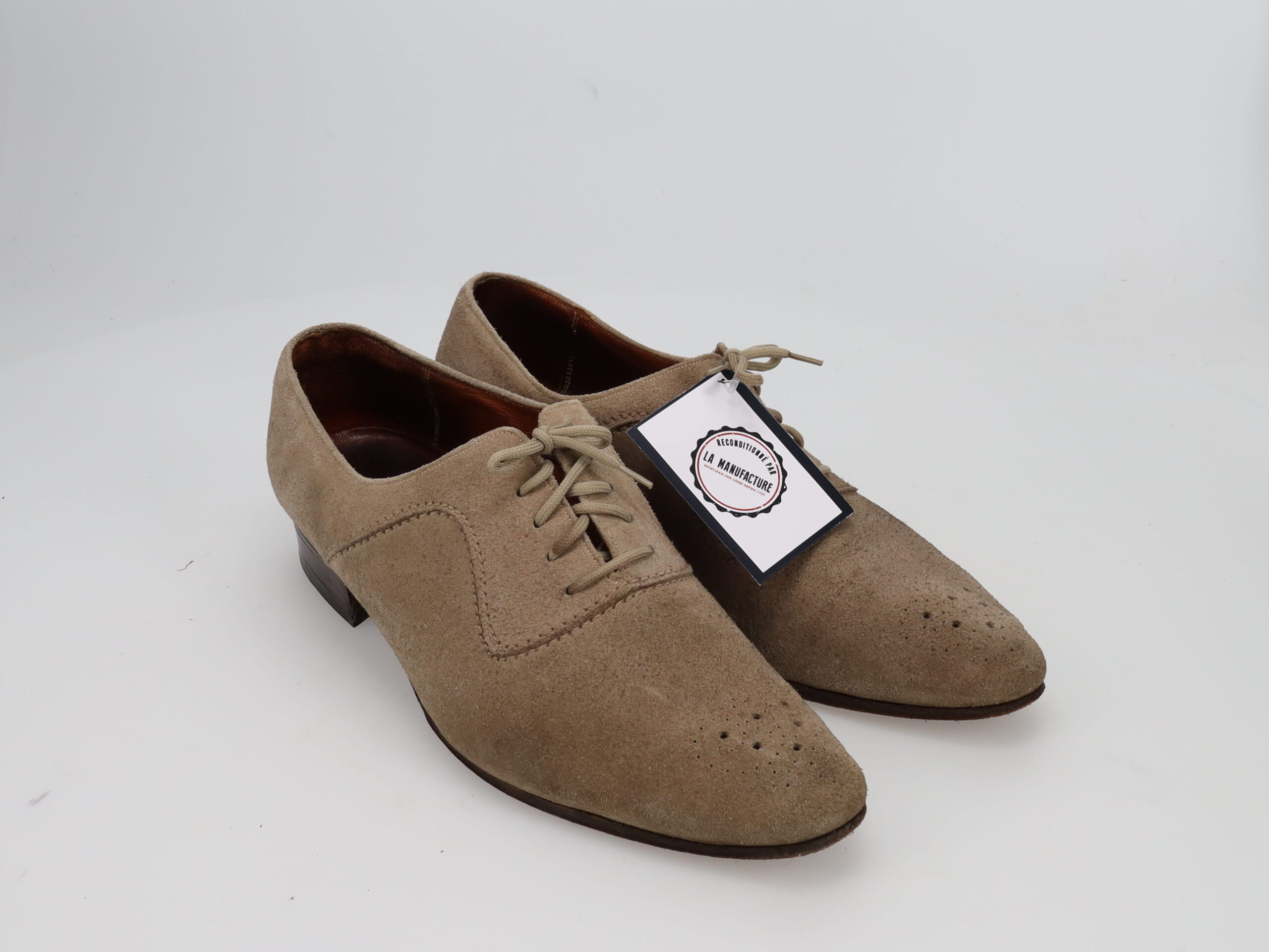 Derbies & Richelieu BELORGEY Gris 41
