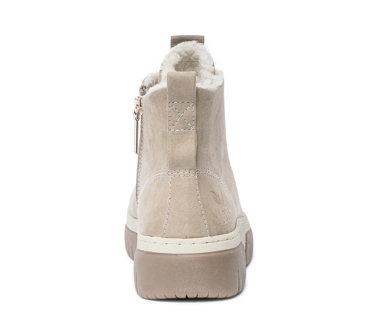 Boots beige beige fourrée