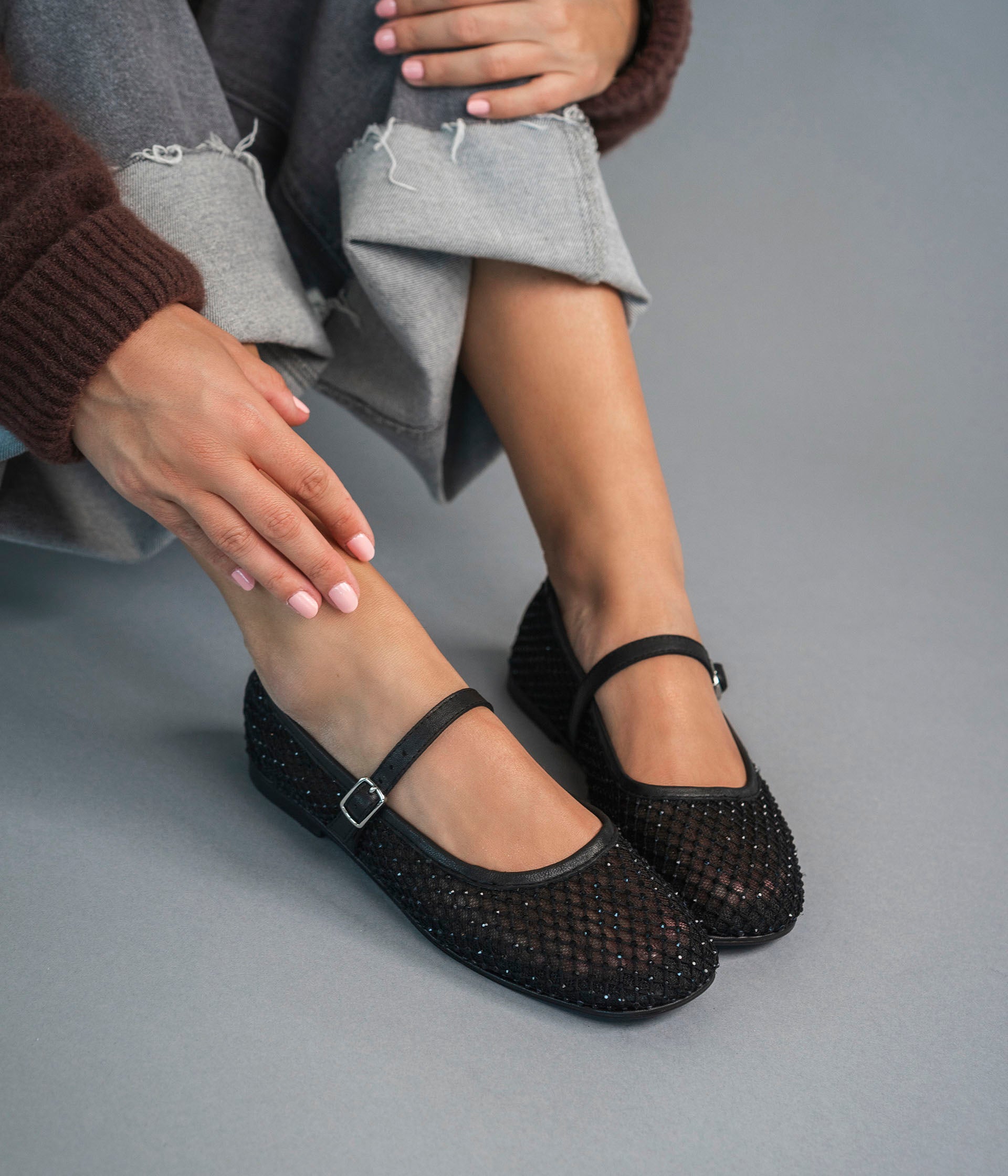 BALLERINE BIANCA NOIR