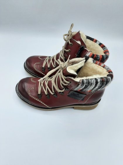 bottines fourrées rieker
