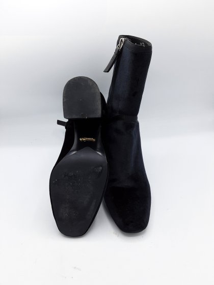 Boots Massimo Dutti noir de seonde main