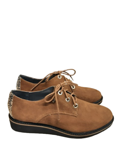 Derbies textile marron FUGITIVE T40 de seconde main
