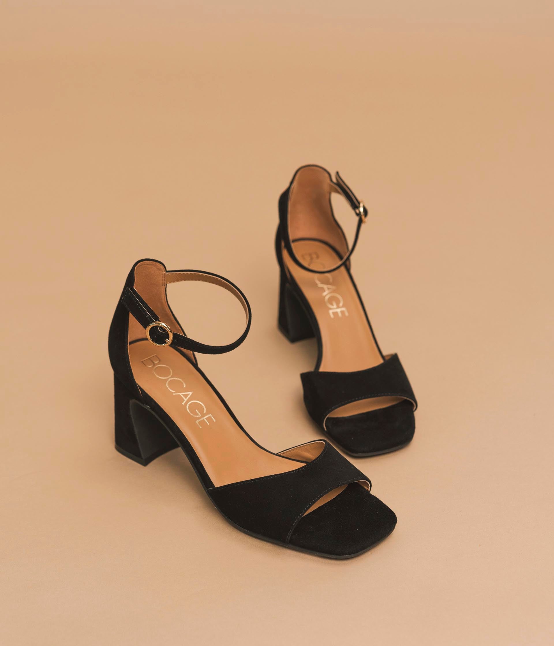 SANDALE PRECIEUSE NOIR