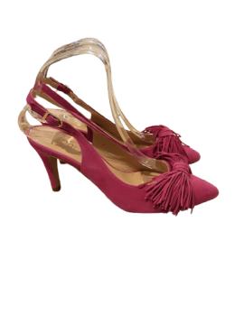 Sling back à talon rose fushia noeud DANIELA de seconde main