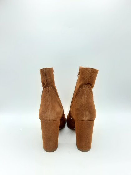 bottines à talon cognac bocage de seconde main