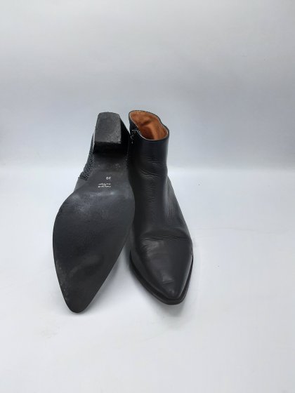 Bottines noir a talons de seconde main