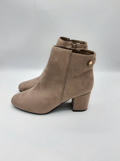 Bottines LIGNE A SUIVRE beiges de seconde main