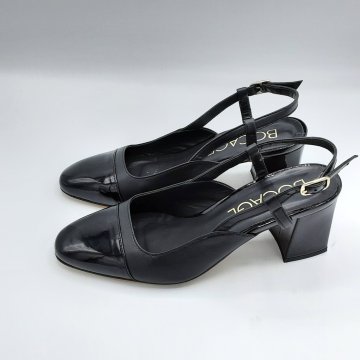 Escarpin talon noir Bocage