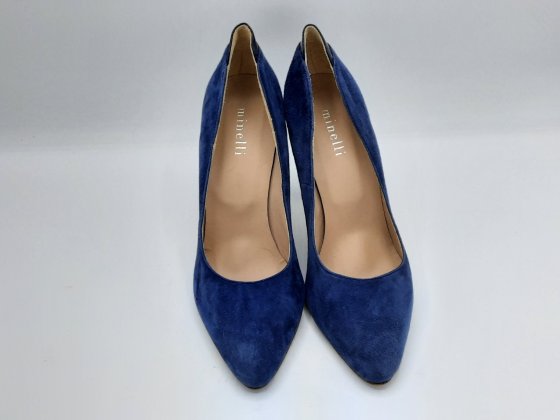 Escarpin Minelli bleu de seconde main