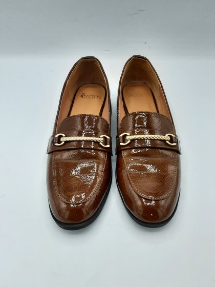 Mocassins ERAM camel de seconde main