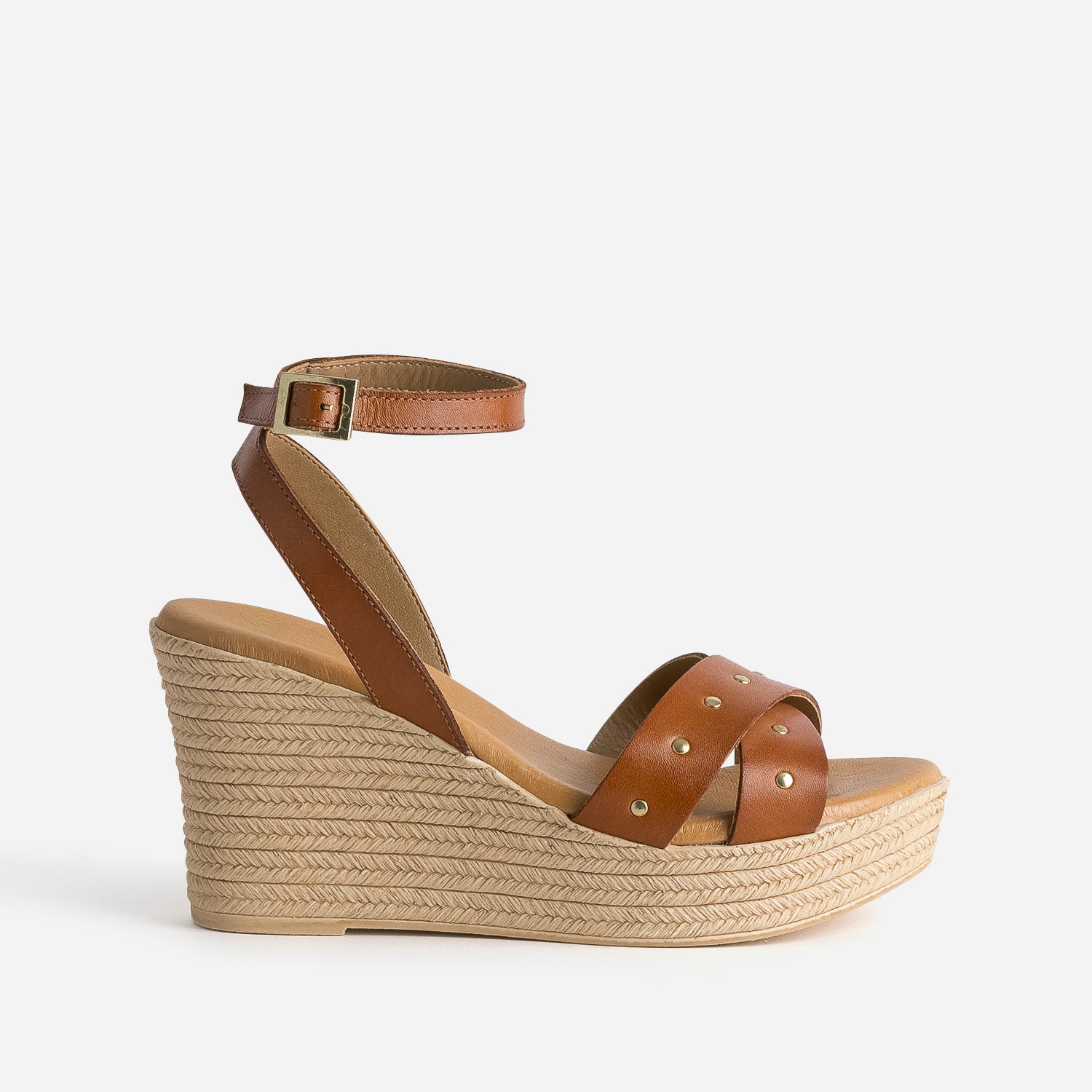 SANDALE TALIE COGNAC
