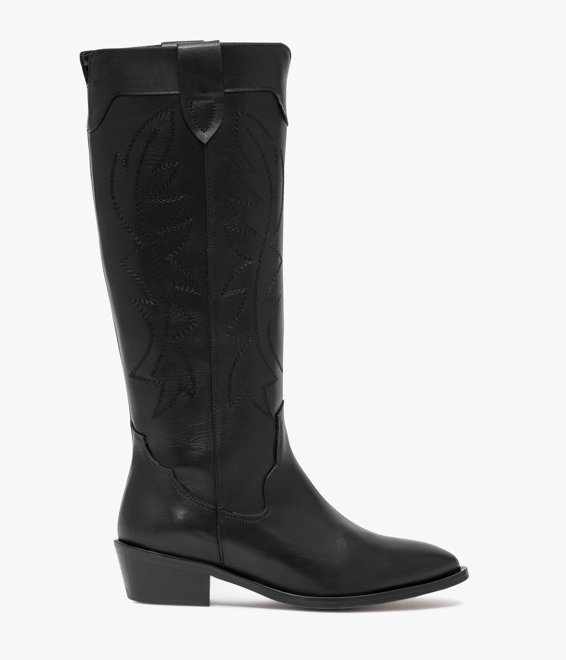 BOTTE SANTIAG NOIR