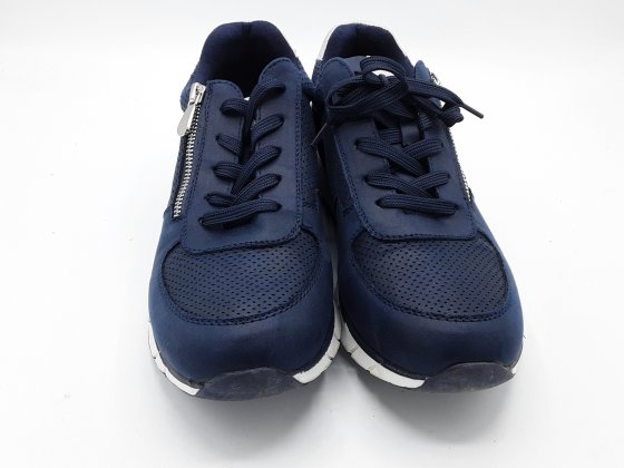Basket "Johvia" bleu marine textile Eram 40 de seconde main