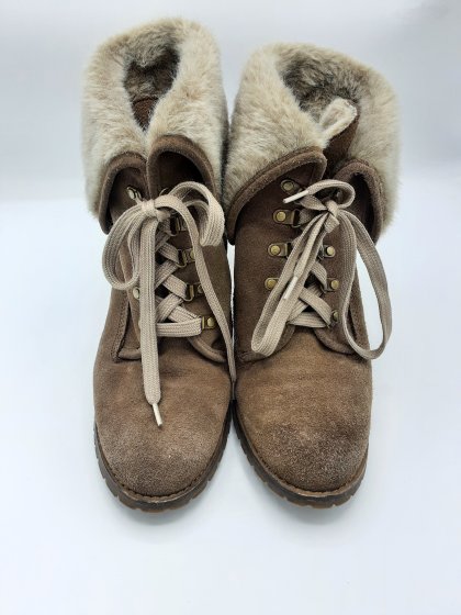 Bottines fourrées d'occasion