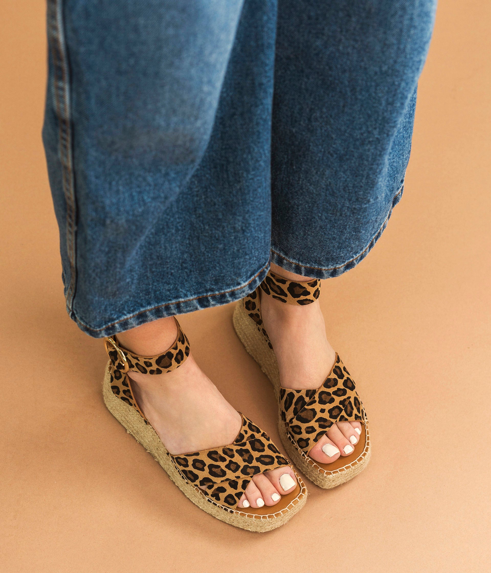 SANDALE HORTENSE LEOPARD