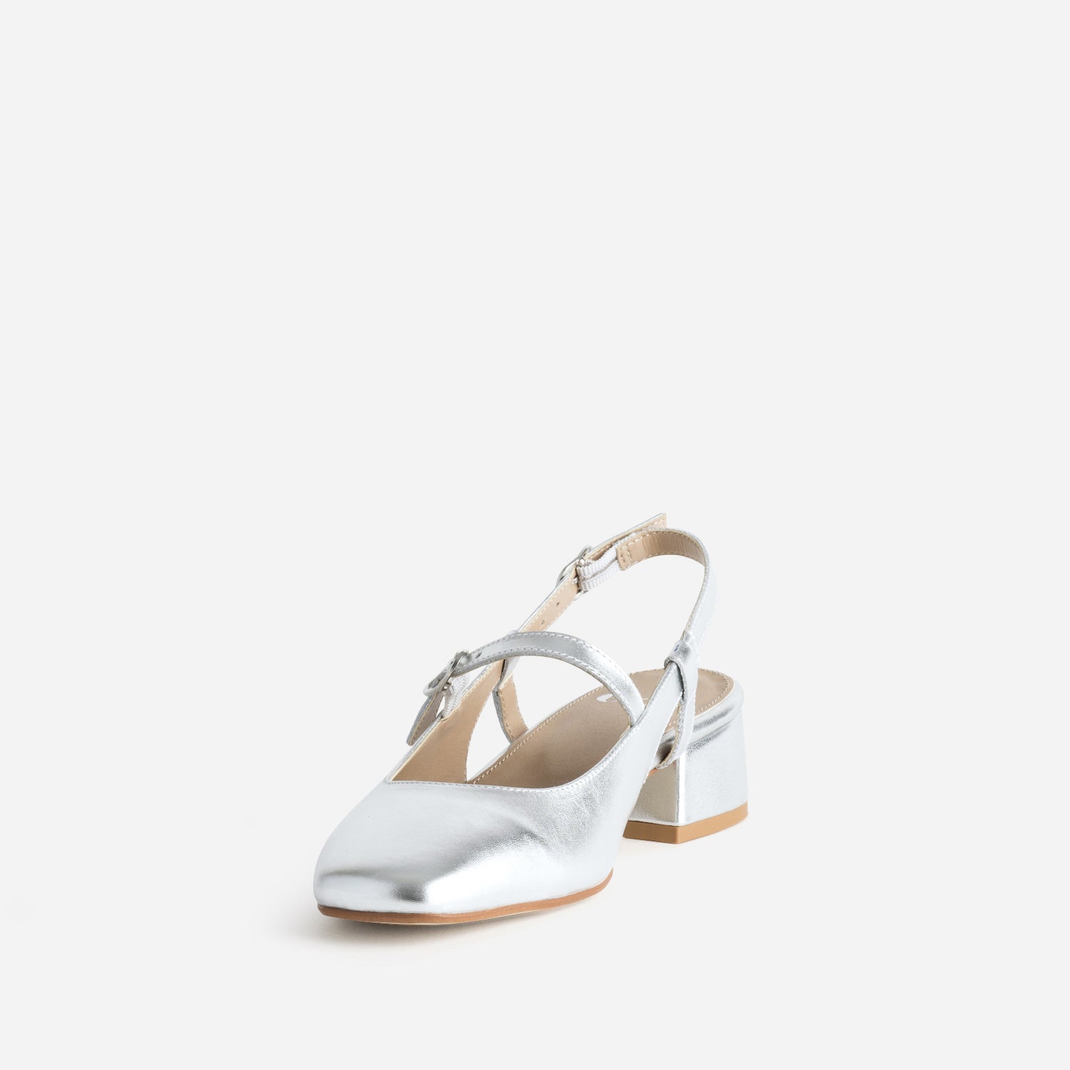 SLINGBACK ELINA ARGENT