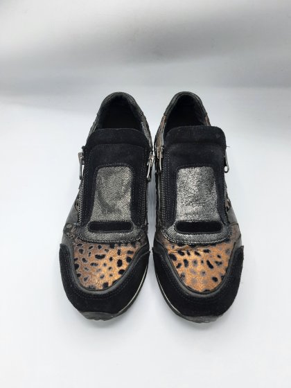 Baskets PHILIPPE MORVAN noires de seconde main