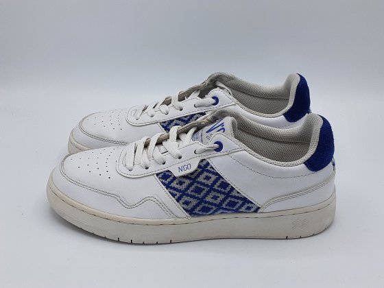 Basket N'GO Blanc / Bleu 40 de seconde main