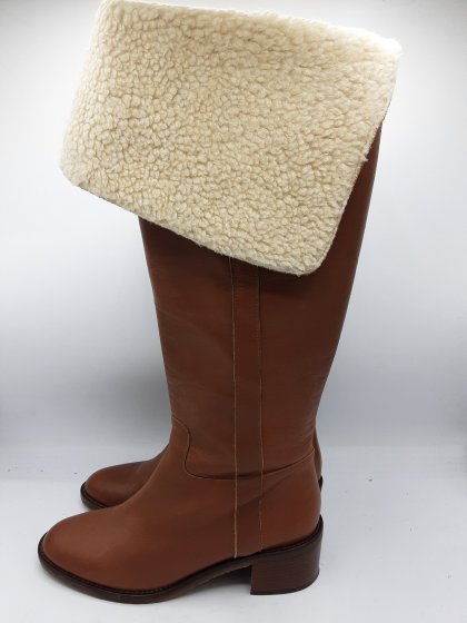 Bottes Mellow Yellow camel de seconde main