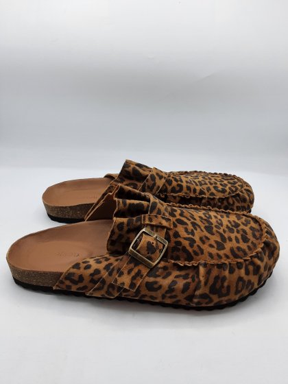 Mules PROMOD léopard de seconde main