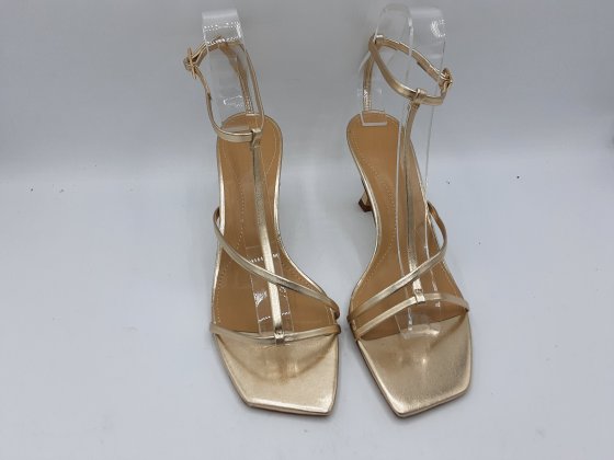Sandales H&M dorées de seconde mains