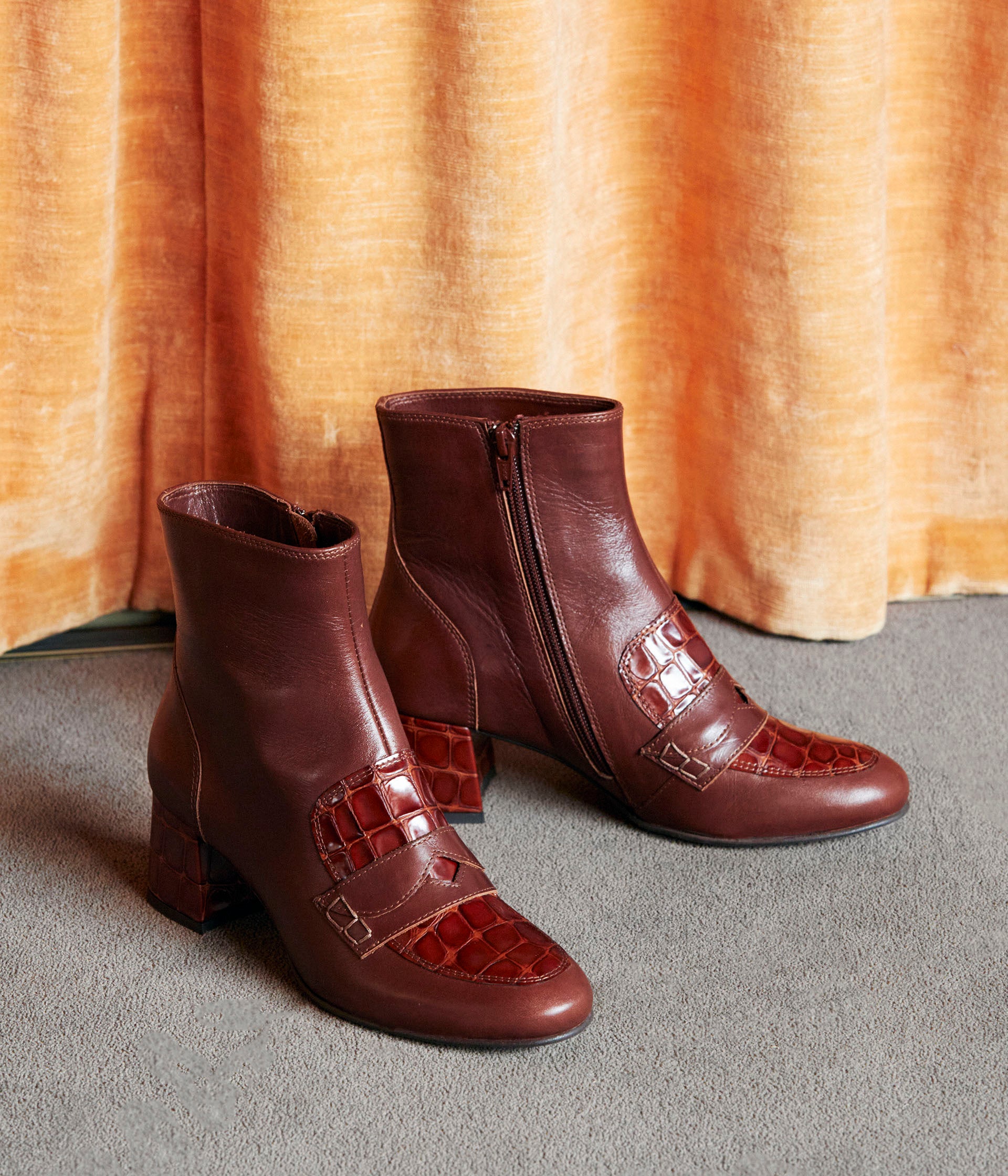 BOOTS JOSIE MARRON
