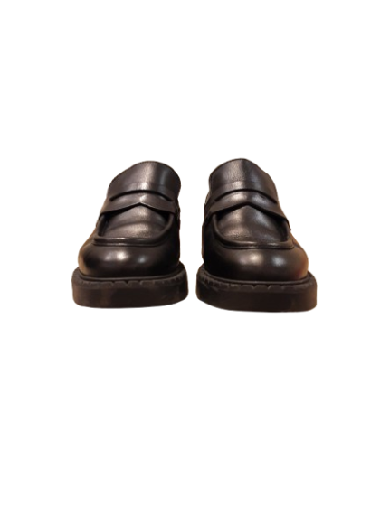 Mocassin noir de seconde main
