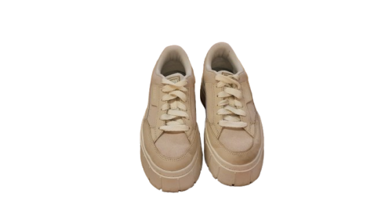 Basket Puma beige de seconde main