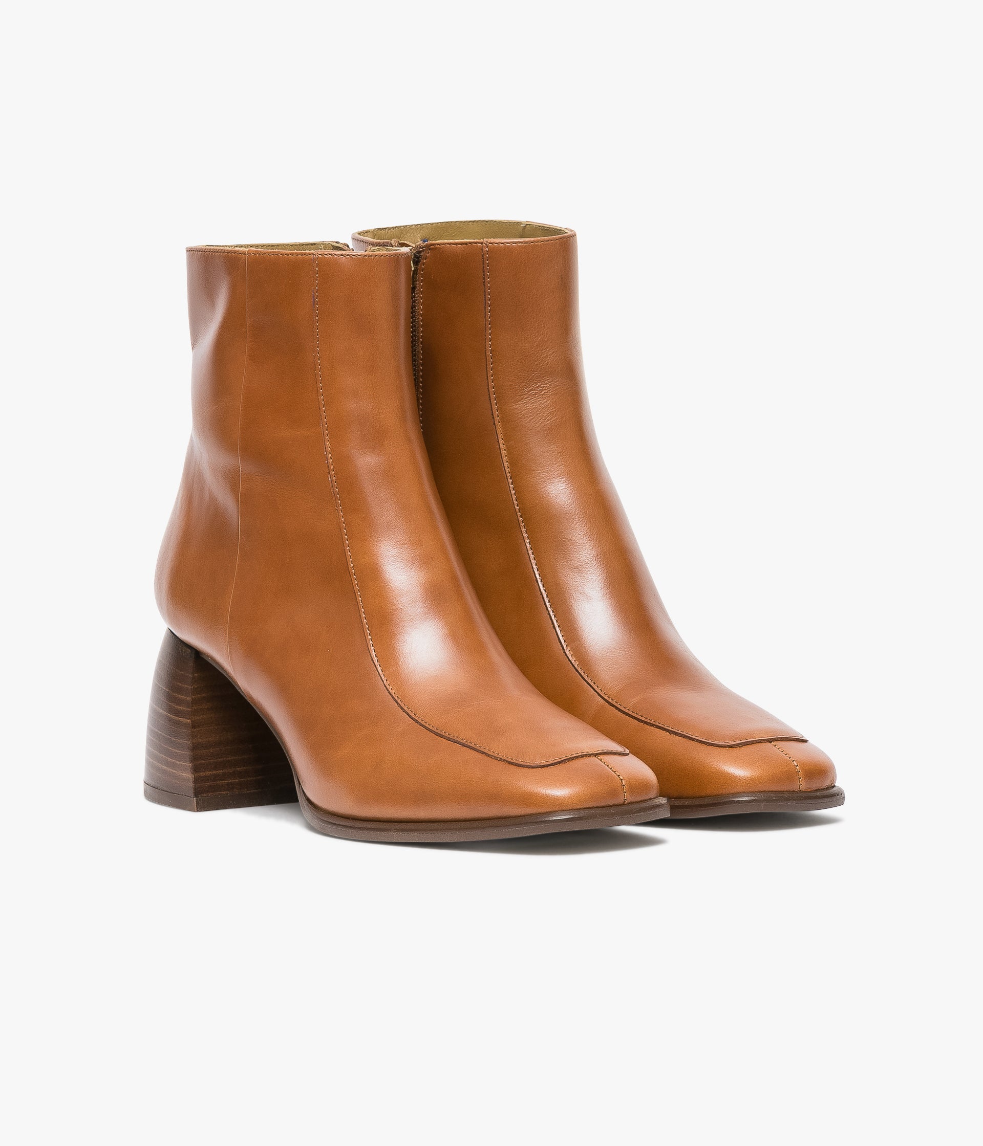 BOOTS TEA COGNAC