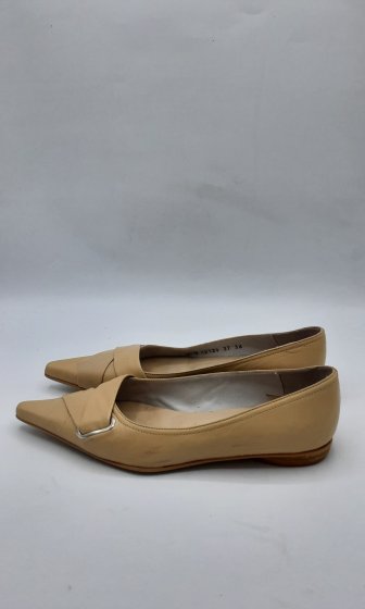 Ballerines écru de seconde main