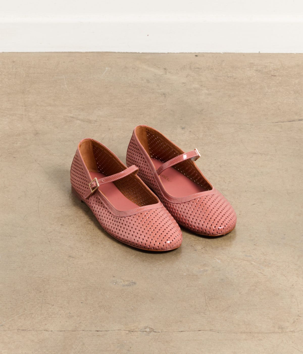 BALLERINE VICTOIRE VIEUX ROSE
