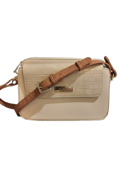 Sac bandoulière beige ACACIA de seconde main