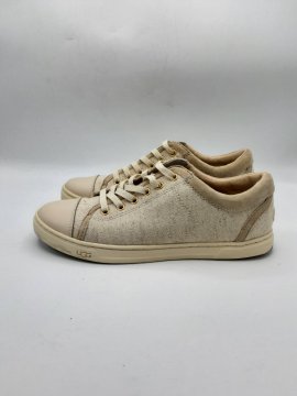 Baskets UGG beiges de seconde main
