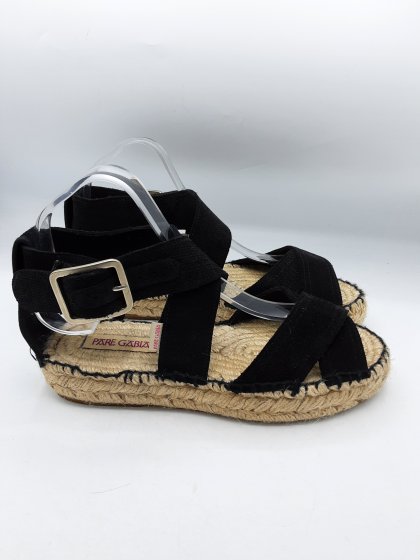 Sandales PARE GABIA noires de seconde main
