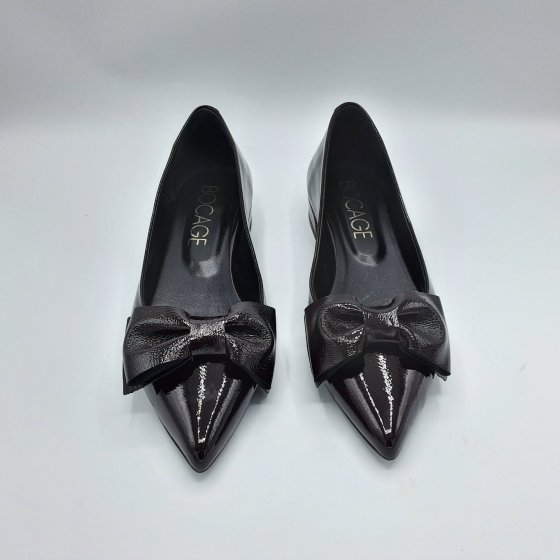 Ballerine bordeaux Bocage