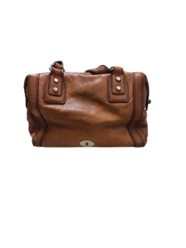 Sac a main Camel en cuir FOSSIL De Seconde Main