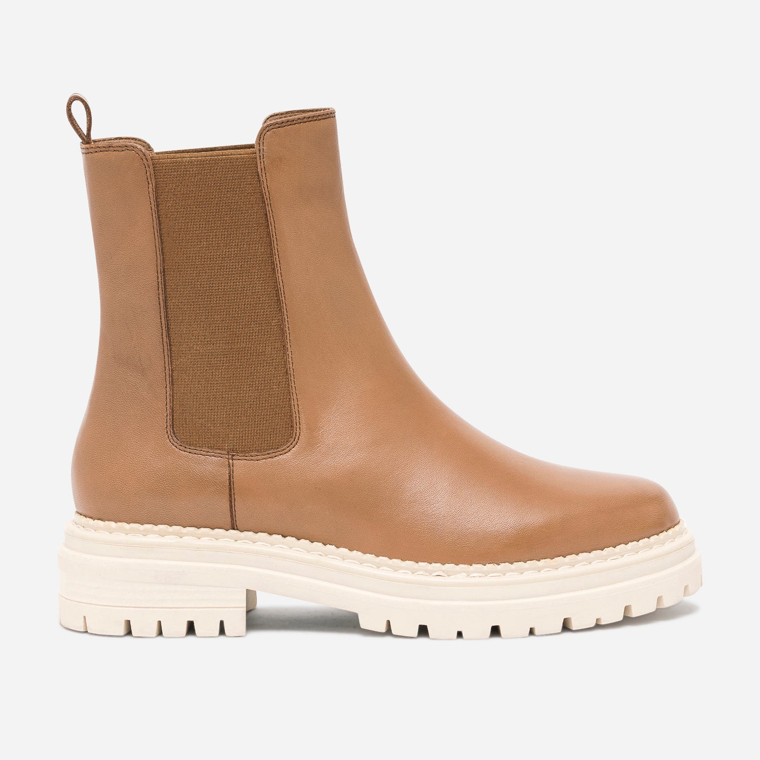 BOOTS ADDISON CAMEL
