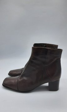 Bottines Clarks marron de seconde main