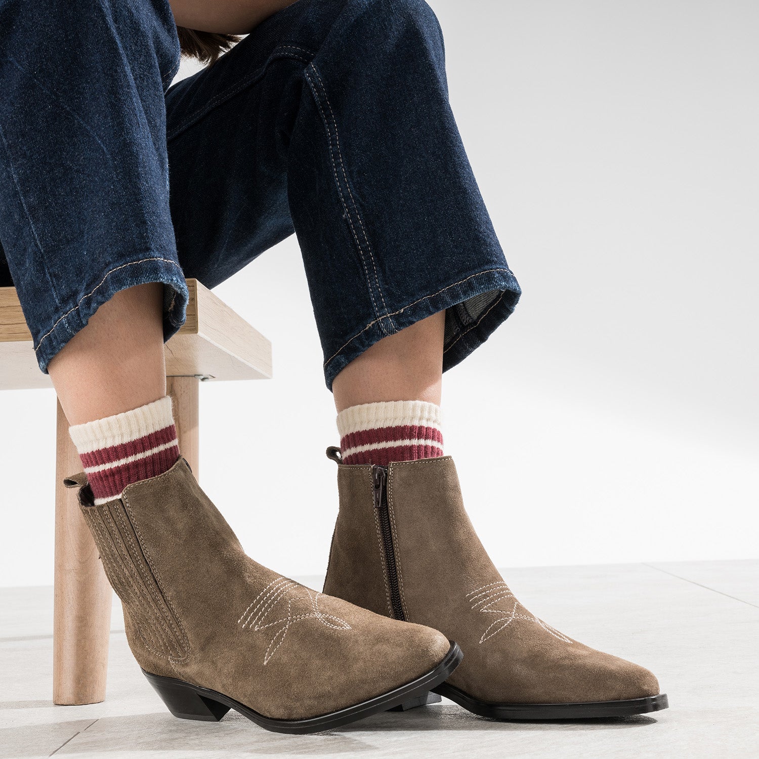 BOOTS ALICE TAUPE