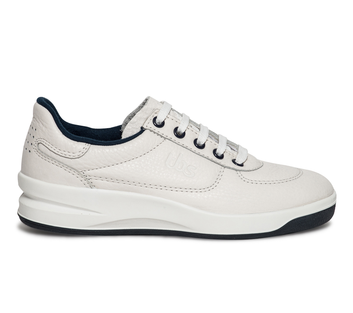 Tennis TBS cuir blanc