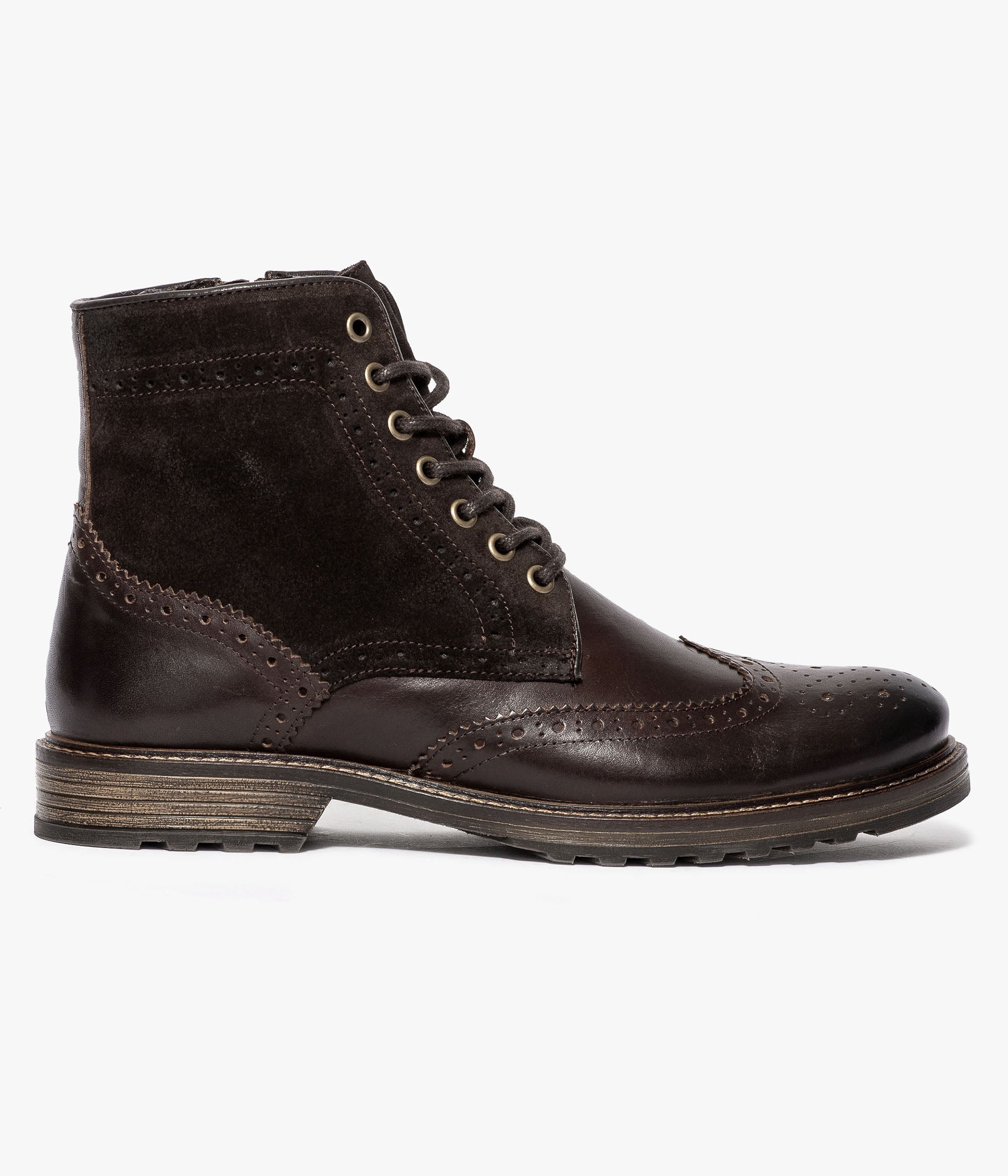 BOTTINE RUSIO MARRON FONCE