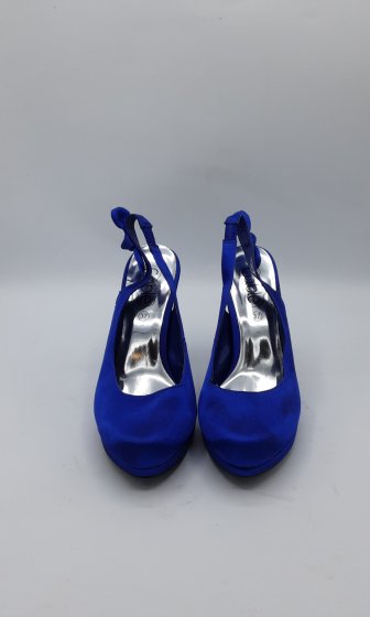 Escarpins bleu de seconde main