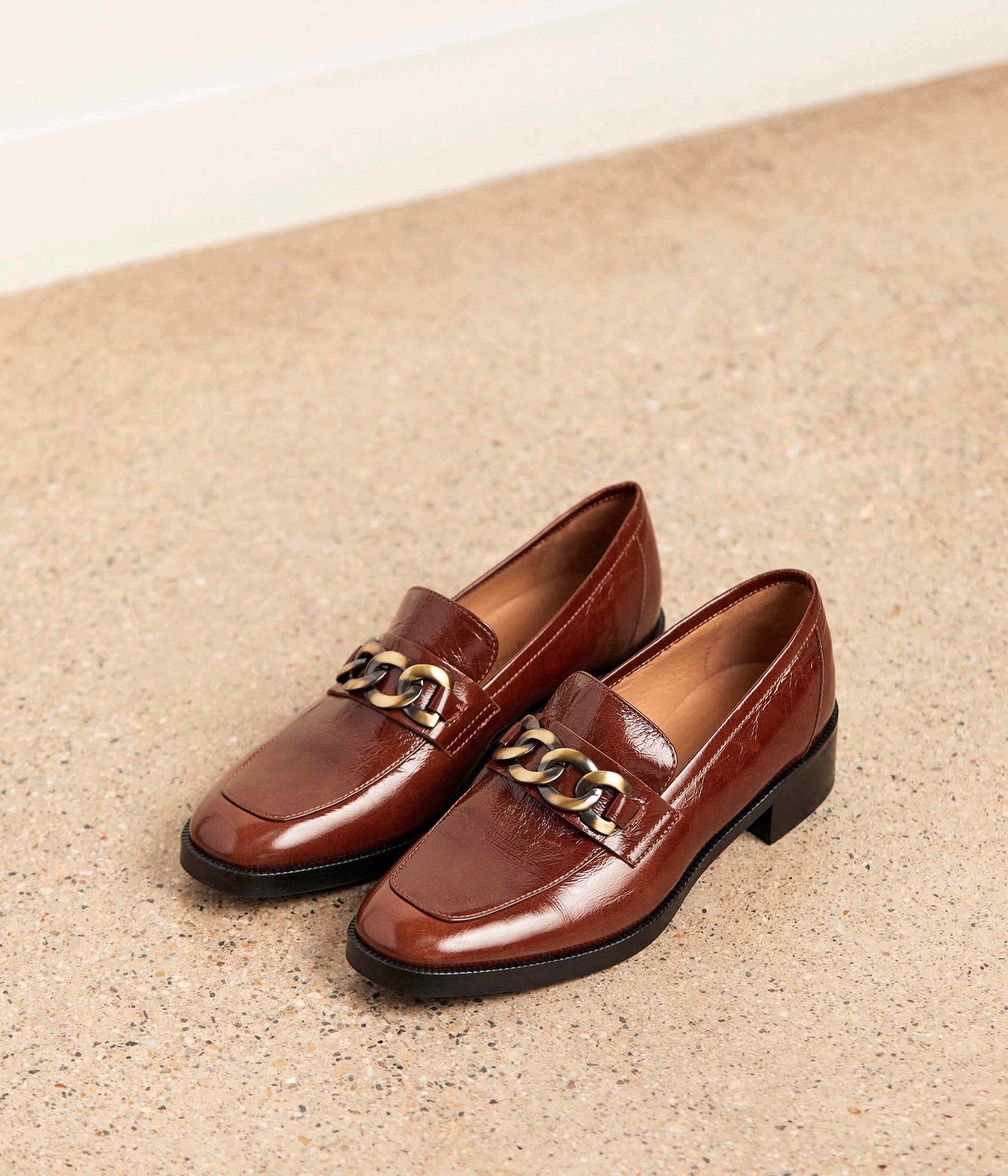 MOCASSIN ORIANE MARRON