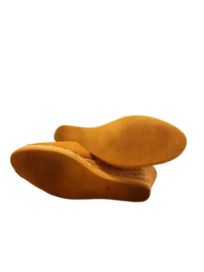 Espadrille jaune LA VAGUE De Seconde Main