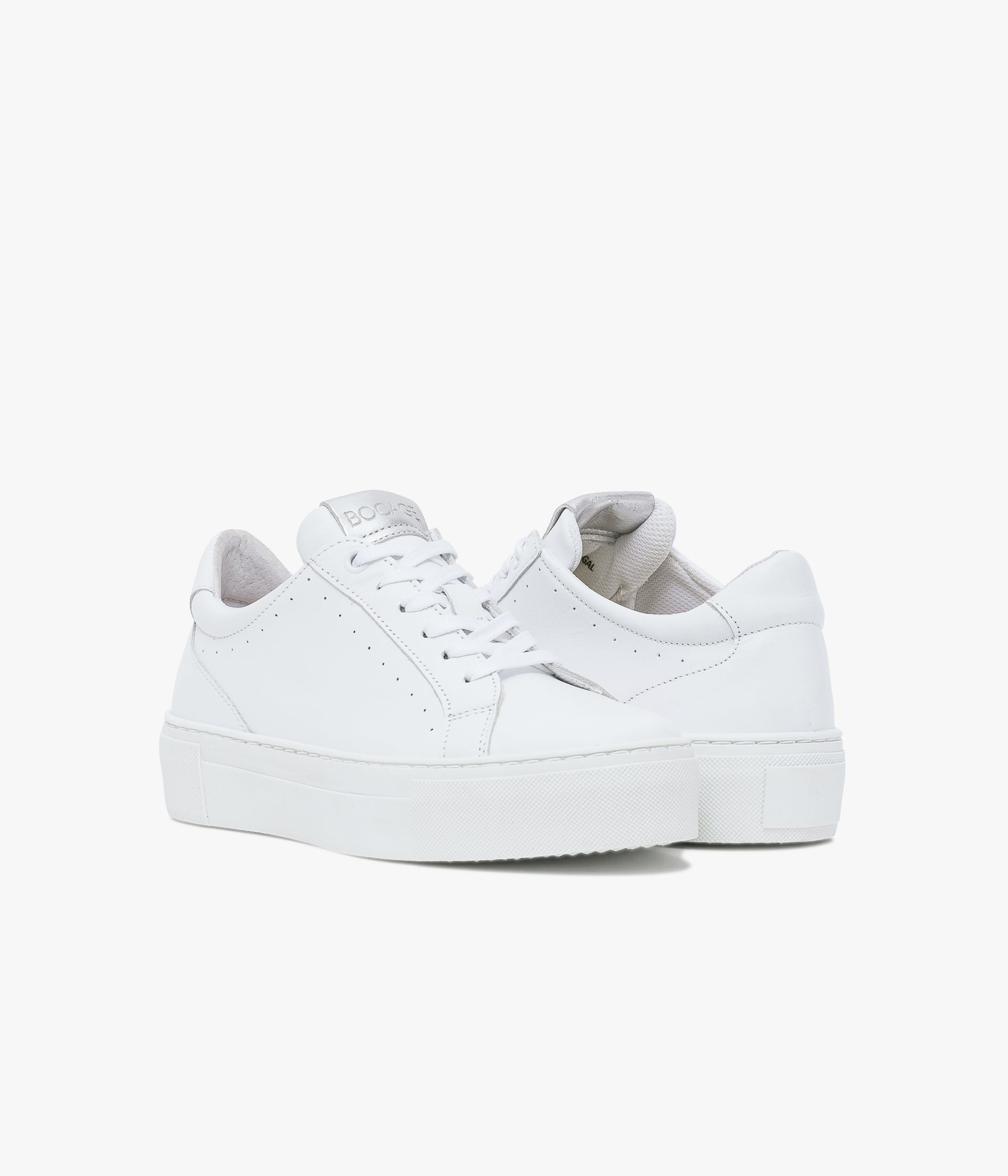 BASKET BASSE LIZON BLANC