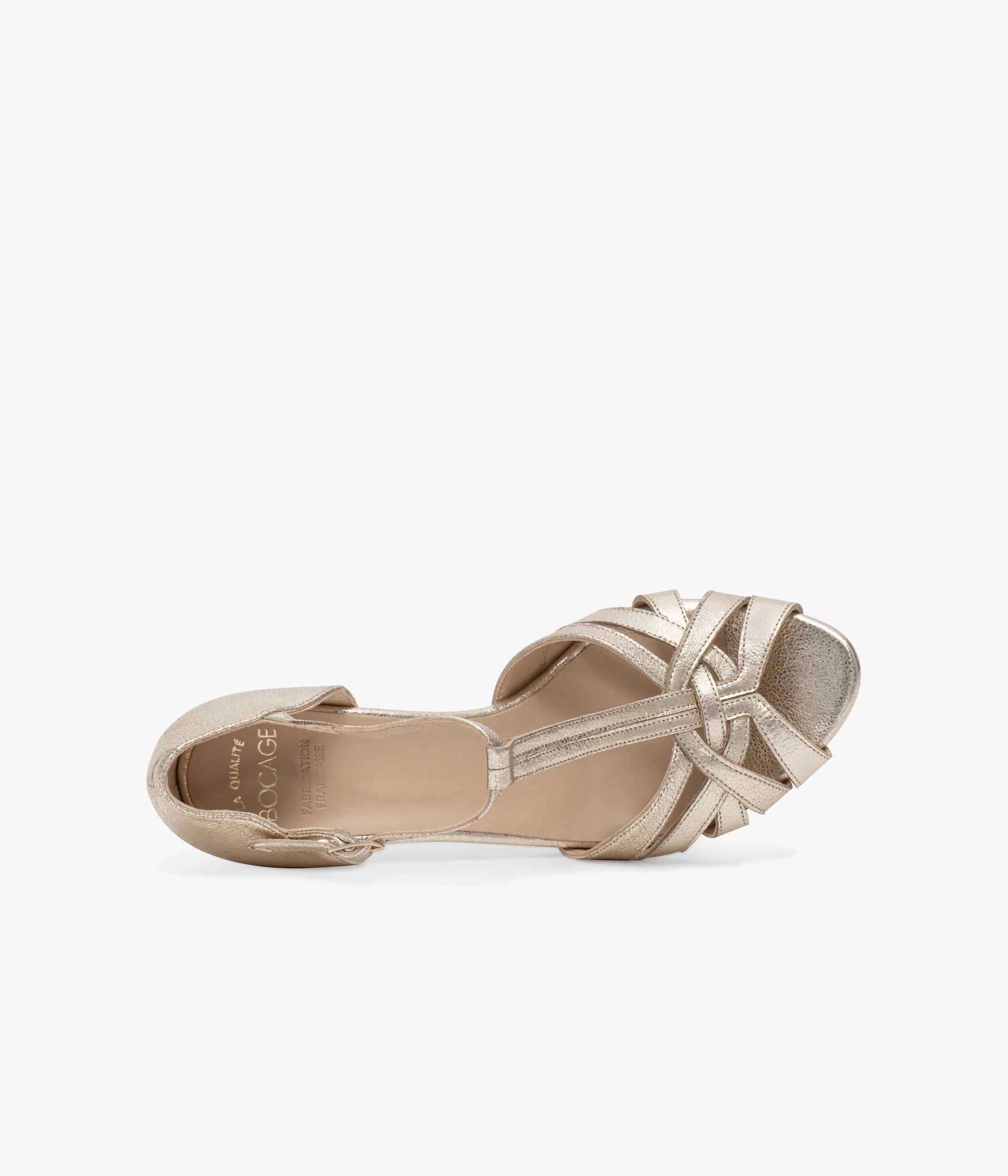 SANDALE DANIELLA PLATINE