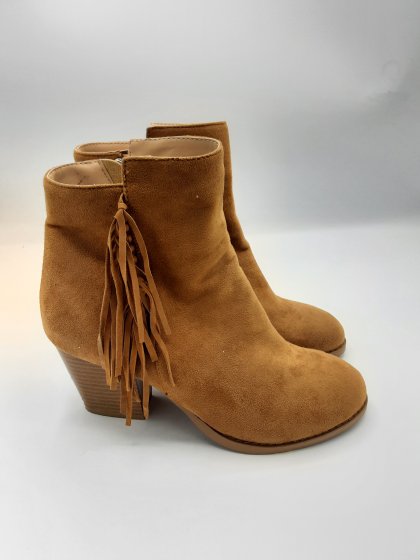 Bottines couleur camel de seconde main